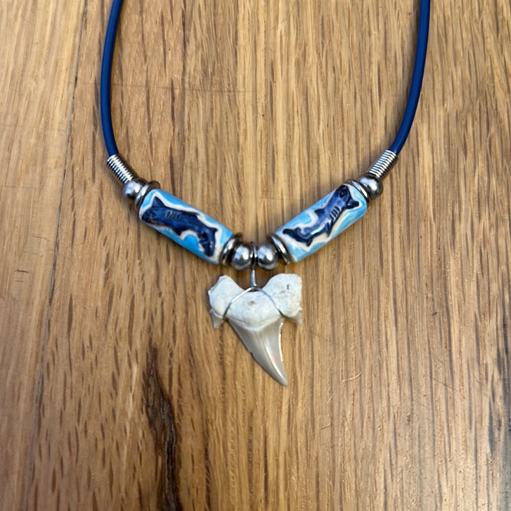 Shark tooth necklace